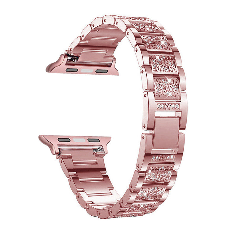 Diamond Bracelet Stainless Steel Metal Watchband