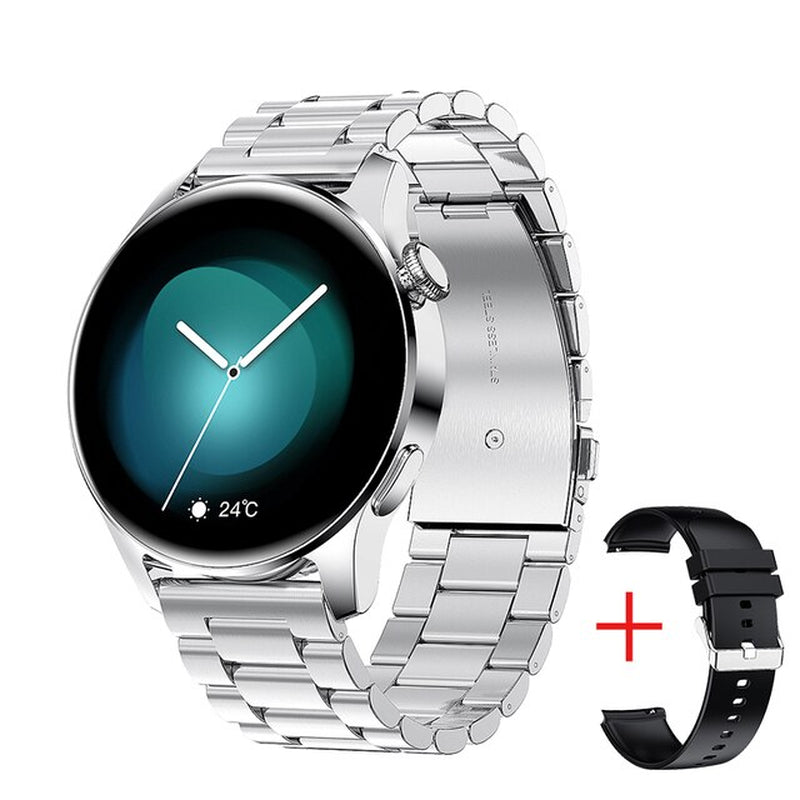 2022 New Smart Watch Men Full Touch Screen Sports Fitness Clock Waterproof Bluetooth Call Man Smartwatch for Android IOS