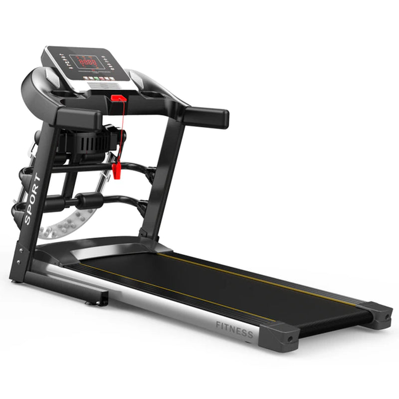 2020 New Treadmill, Folding Mechanical Treadmill, Fitness Treadmill, Multi-Function Silent Fitness Equipment Treadmill with Belt