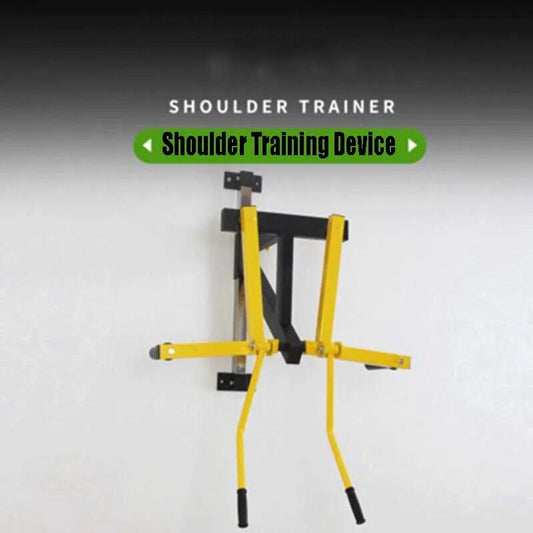 Houshold-Arm and Shoulder Trainer, Muscle Fitness, Shoulder Lift Machine, Wall-Mounted Gym, Barbell Piece