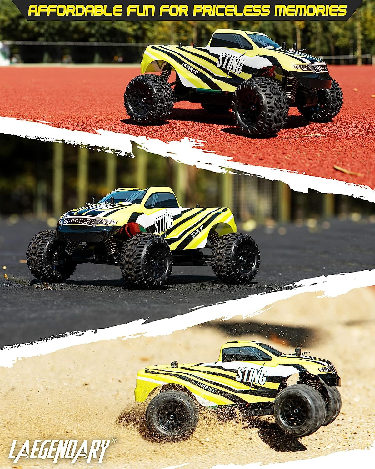 1:18 Large Scale Brushless RC Cars 60+ Km/H High Speed Remote Control Car 4X4 off Road Monster Truck