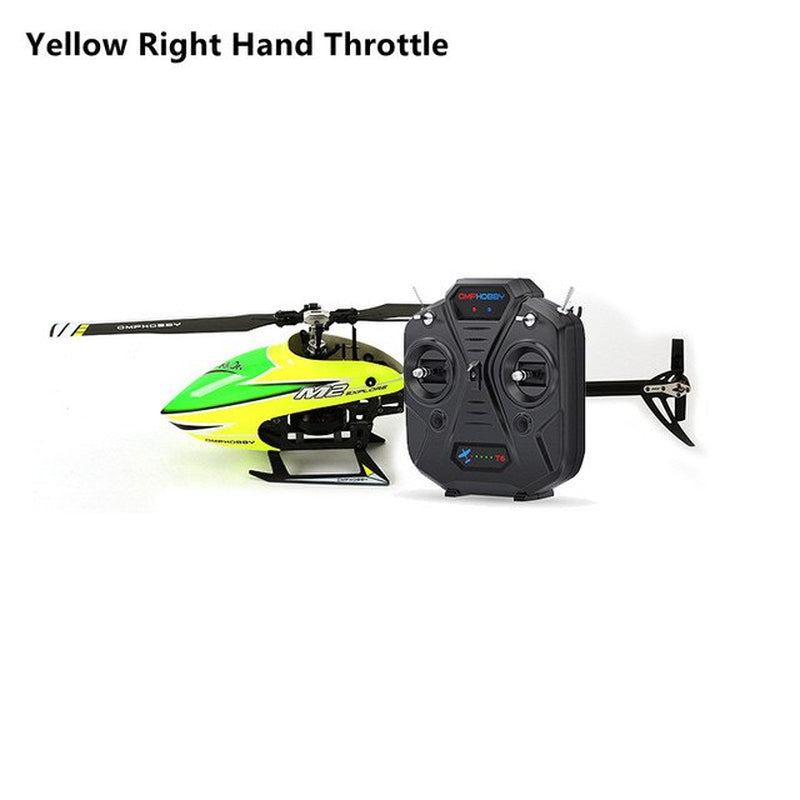 Dual Brushless Direct Drive RC Helicopter 6-CH 3 Flight Modes High-Precision Control All-Metal Steering Gear Toys for Children