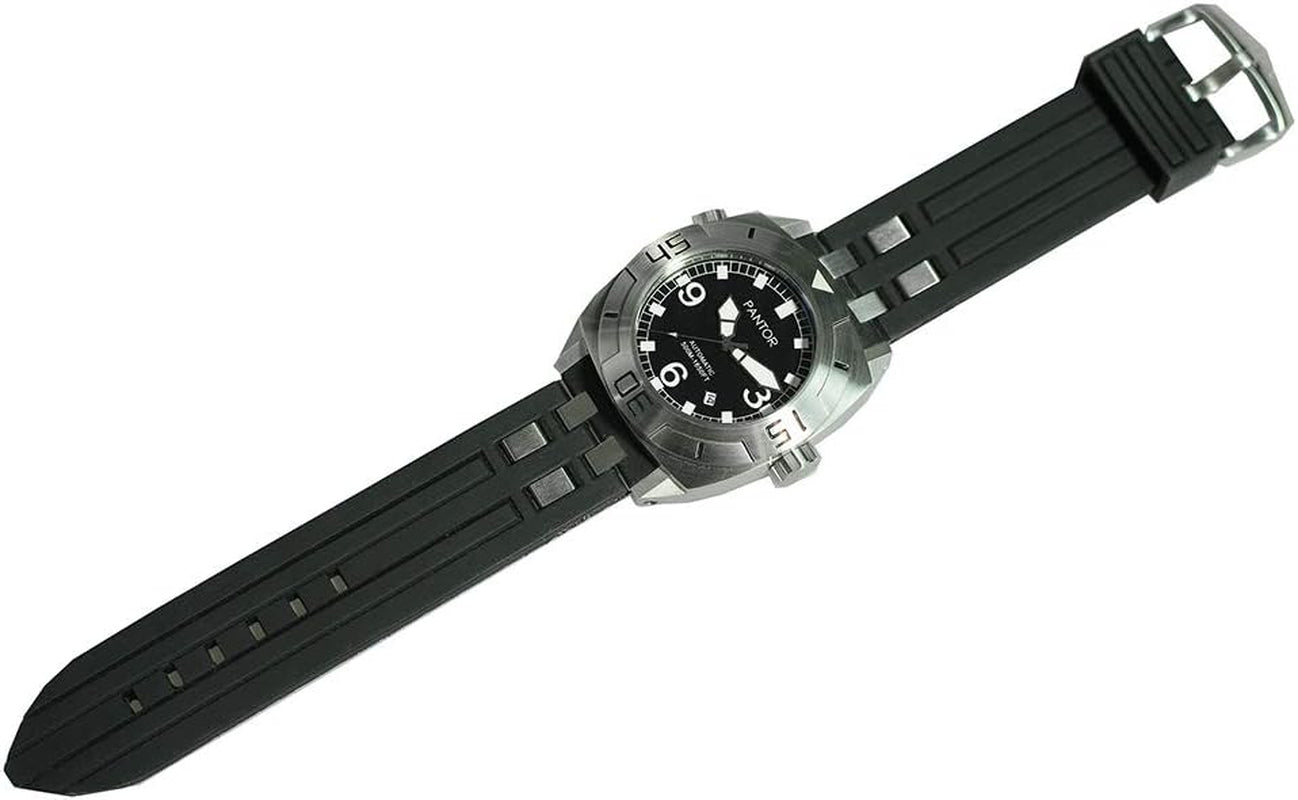 Seal Dive Watch 500M Pro Diver Watches for Men with Helium Valve Sapphire Crystal and Rotating Bezel