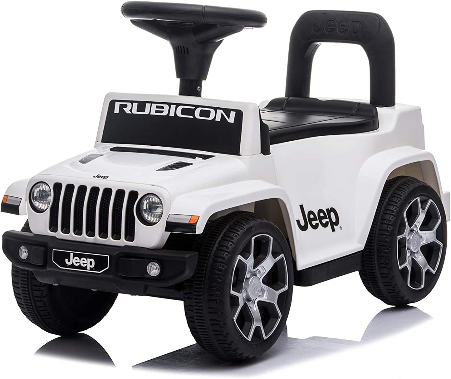 Jeep Rubicon Push Car, White