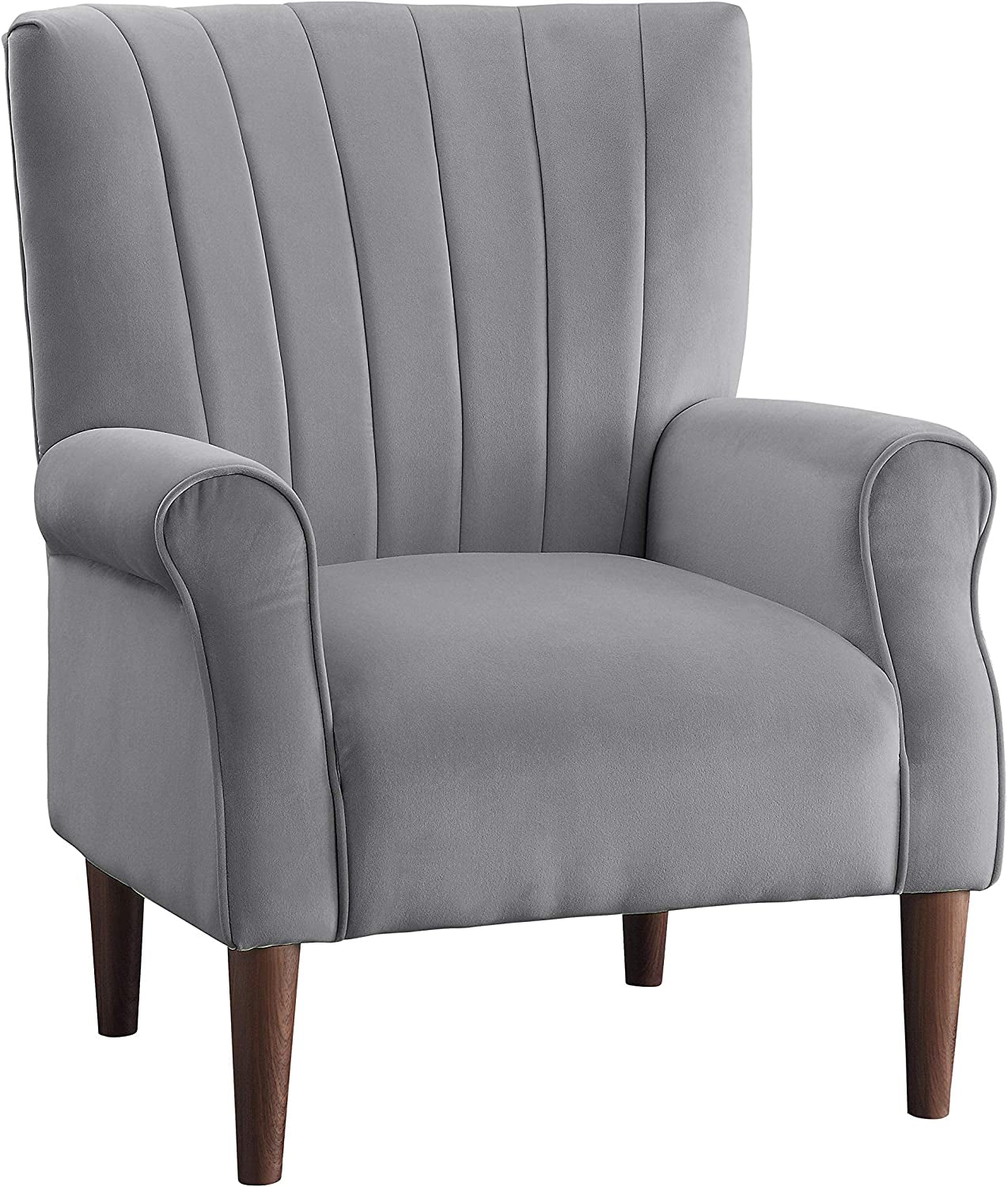 Nellie Accent Chair, Dark Gray