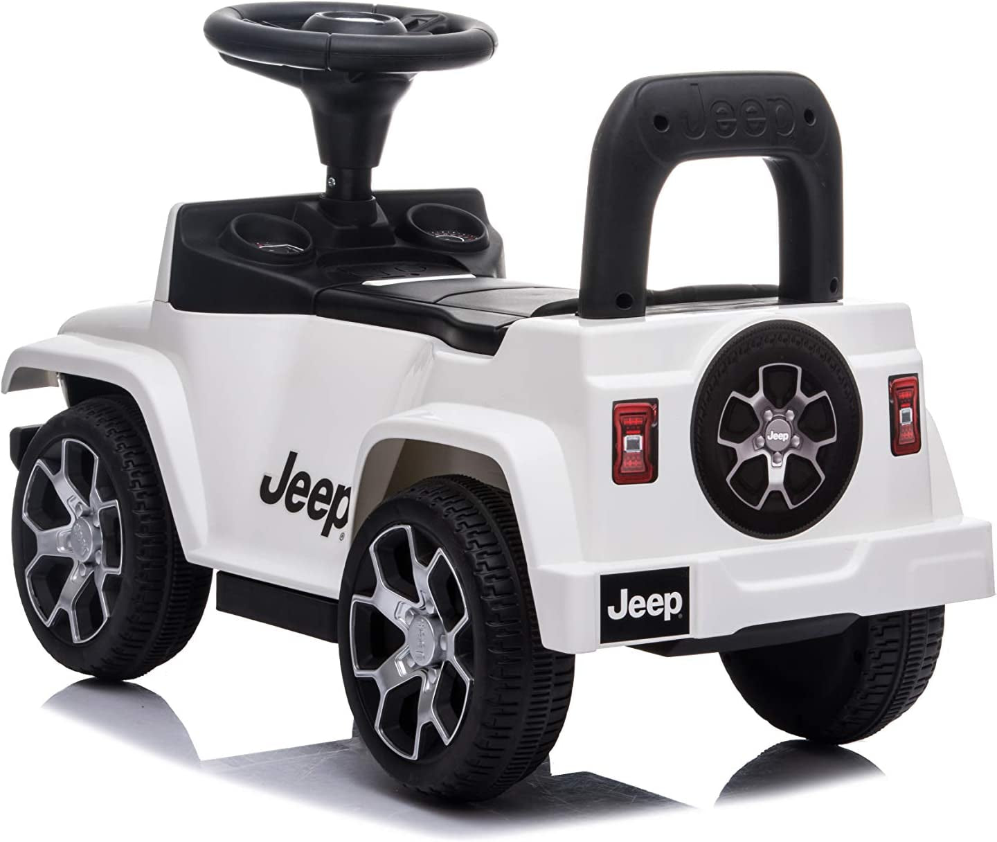 Jeep Rubicon Push Car, White