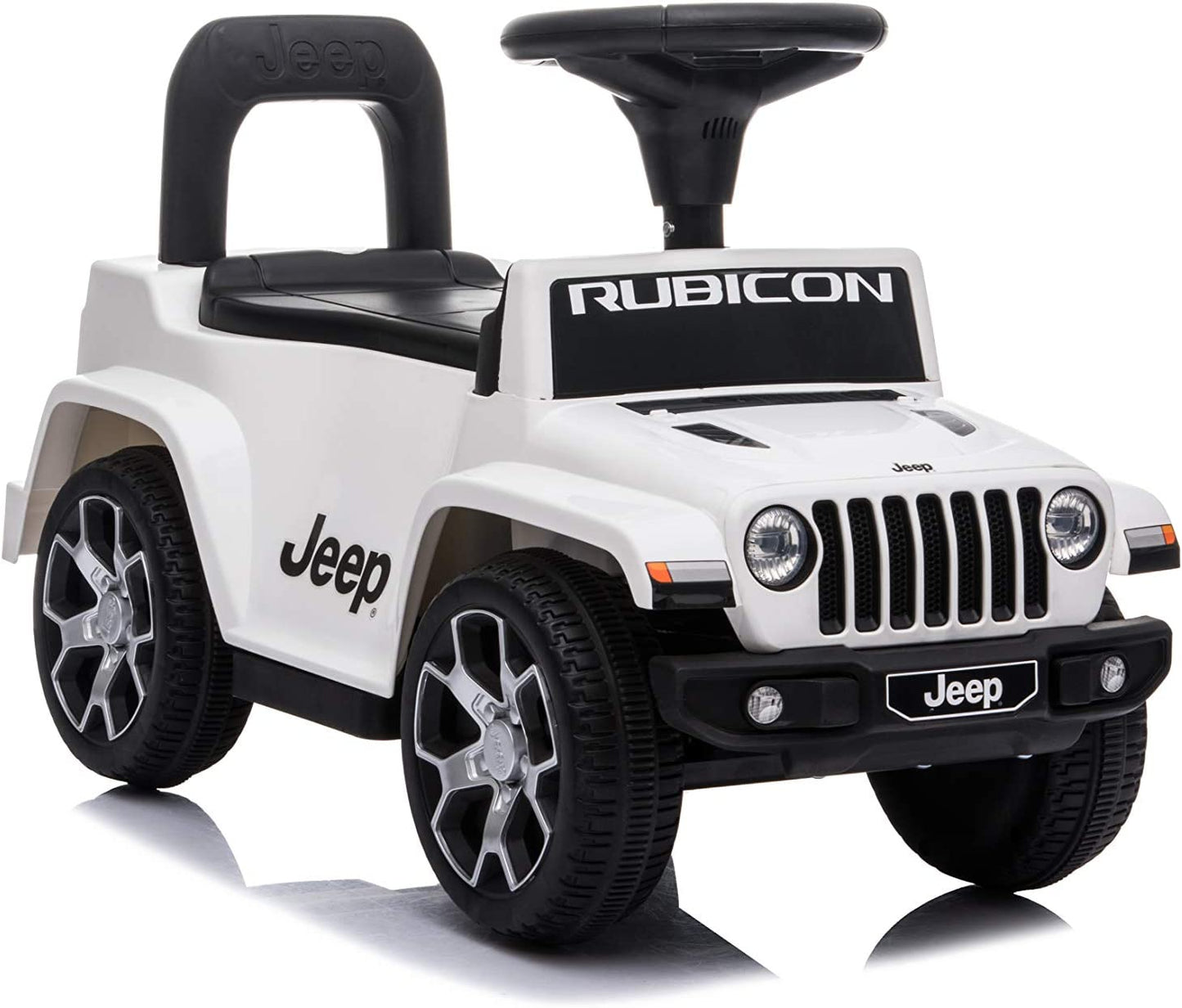 Jeep Rubicon Push Car, White