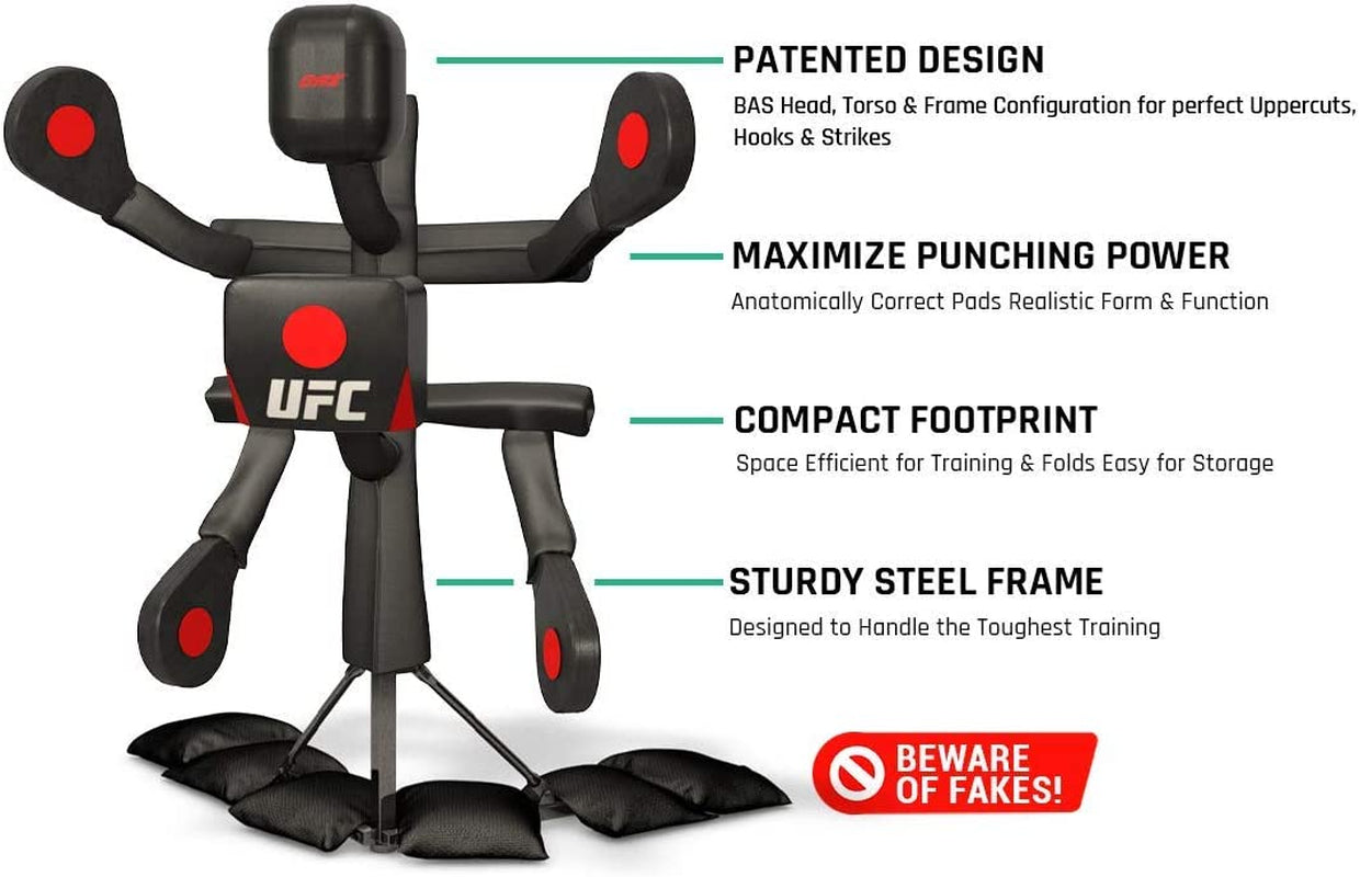 UFC Body Action System - Fully Adjustable Punching & Kicking Pads - Martial Arts Training: MMA, Boxing, Karate, Muay Thai & More!