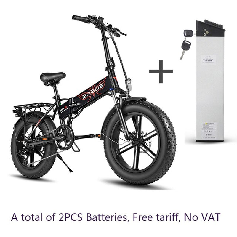 (DDP EU Shipping) Electric Bike 48V12.8AH 20*4.0 Fat Tire Bike 750W Powerful Motor Electric Bicycle 45KM/H Mountain/Snow Ebike