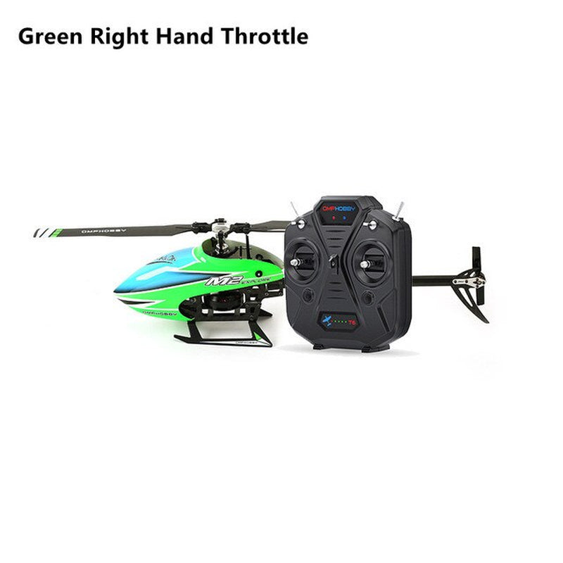 Dual Brushless Direct Drive RC Helicopter 6-CH 3 Flight Modes High-Precision Control All-Metal Steering Gear Toys for Children