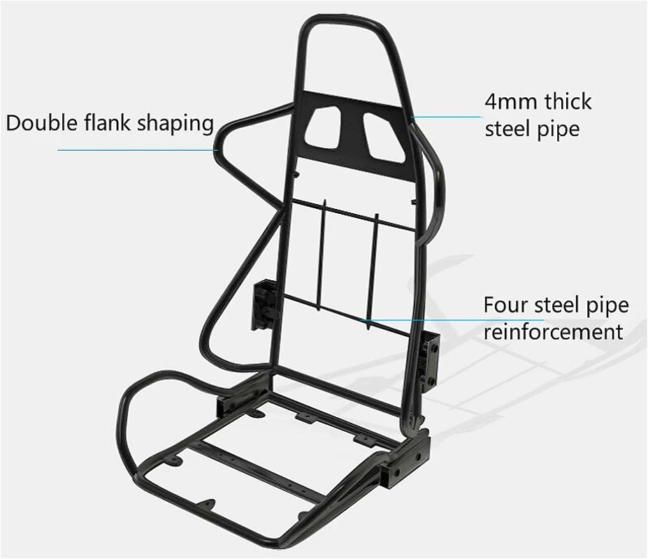 Reclining Office Chair with Footrest Lifted Rotated E-Sports Gaming Chair Household Multi-Function Computer Chair with Massage