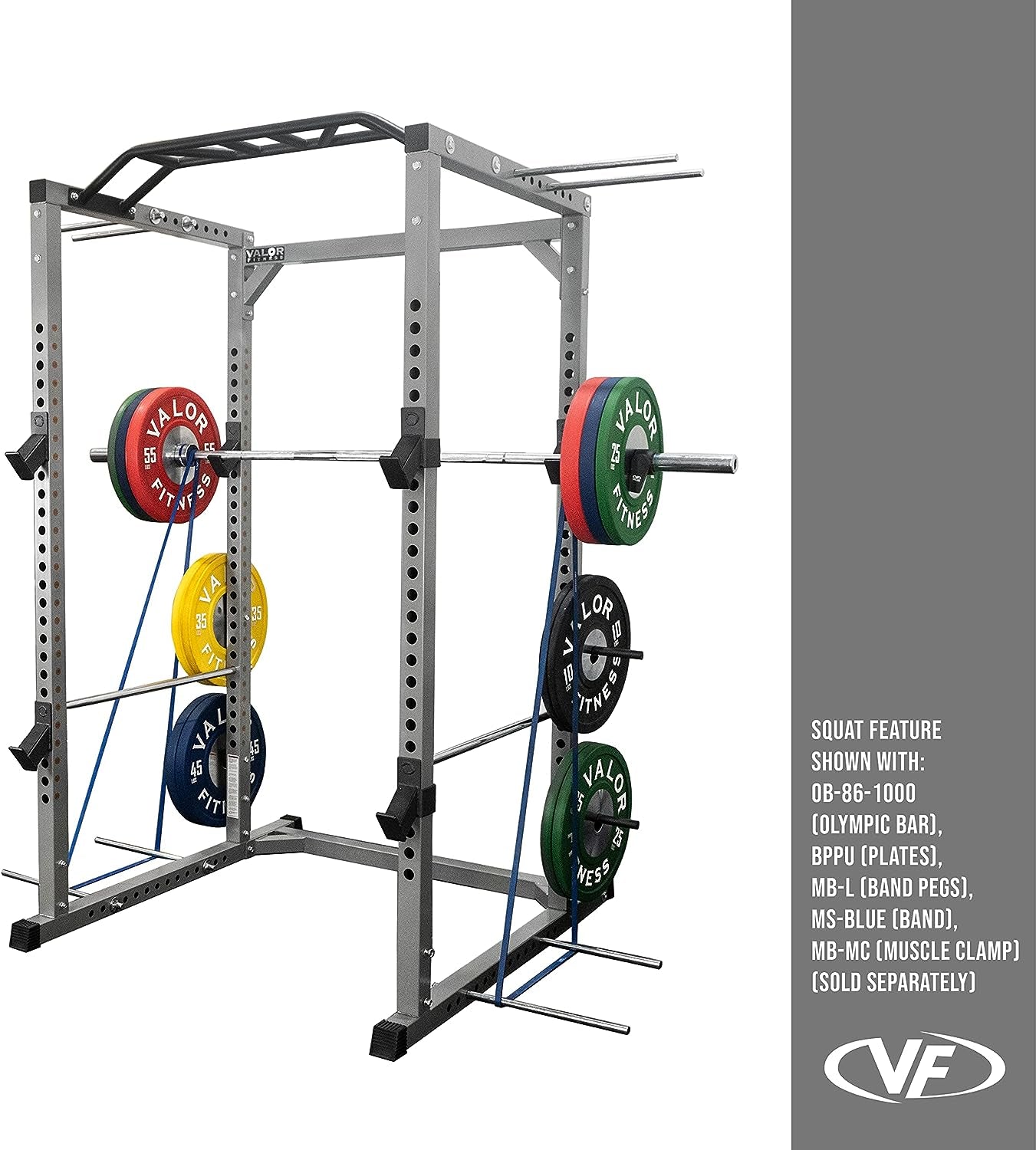 BD-41 Heavy Duty Power Rack - Squat Rack - Power Cage Bundle Options for Weightlifting Home Gym Equipment