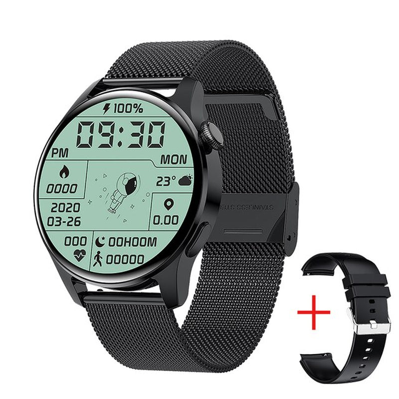 2022 New Smart Watch Men Full Touch Screen Sports Fitness Clock Waterproof Bluetooth Call Man Smartwatch for Android IOS