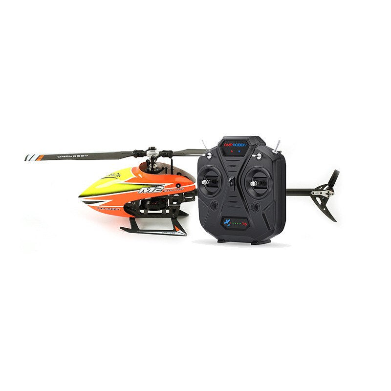 Dual Brushless Direct Drive RC Helicopter 6-CH 3 Flight Modes High-Precision Control All-Metal Steering Gear Toys for Children