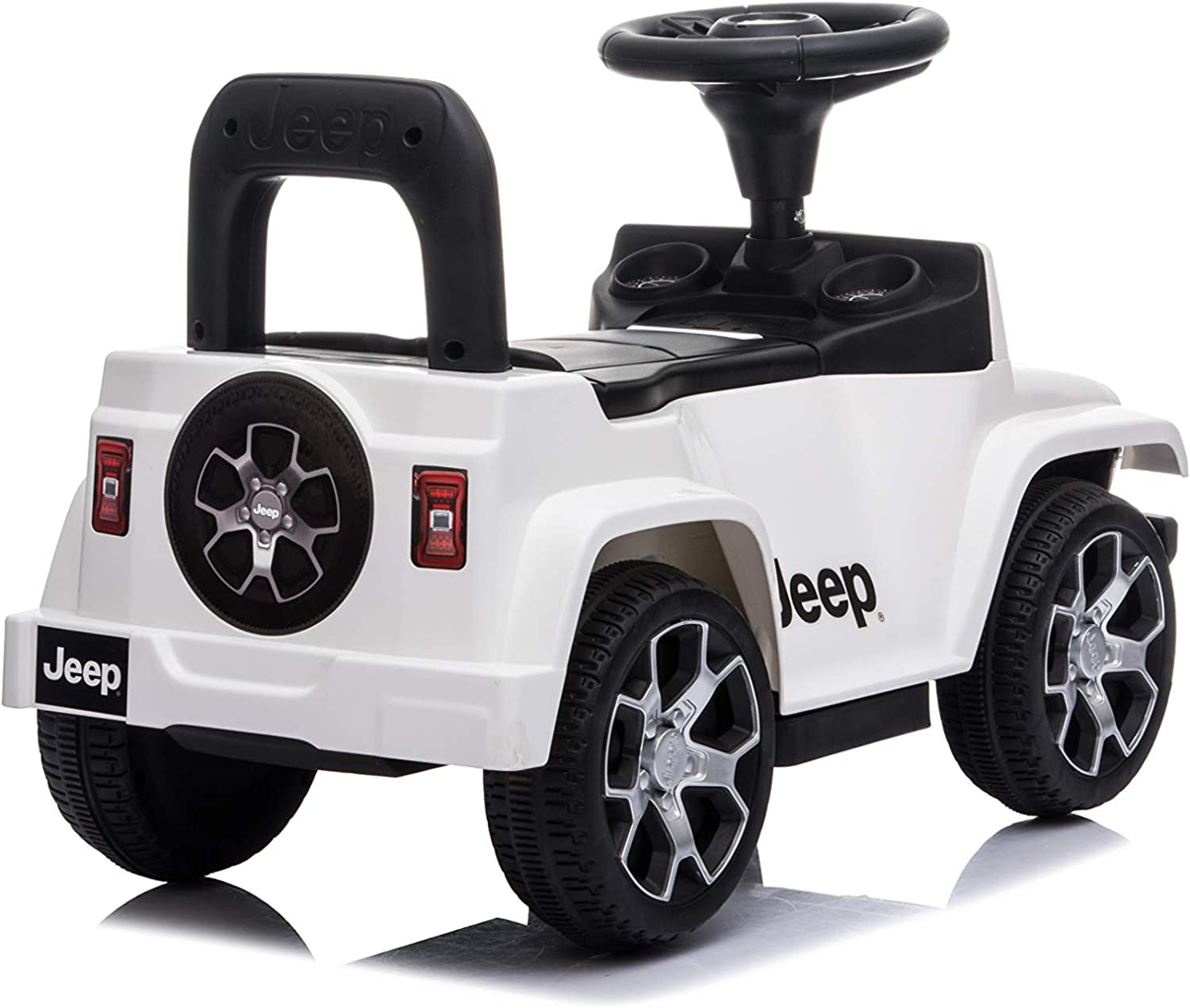 Jeep Rubicon Push Car, White