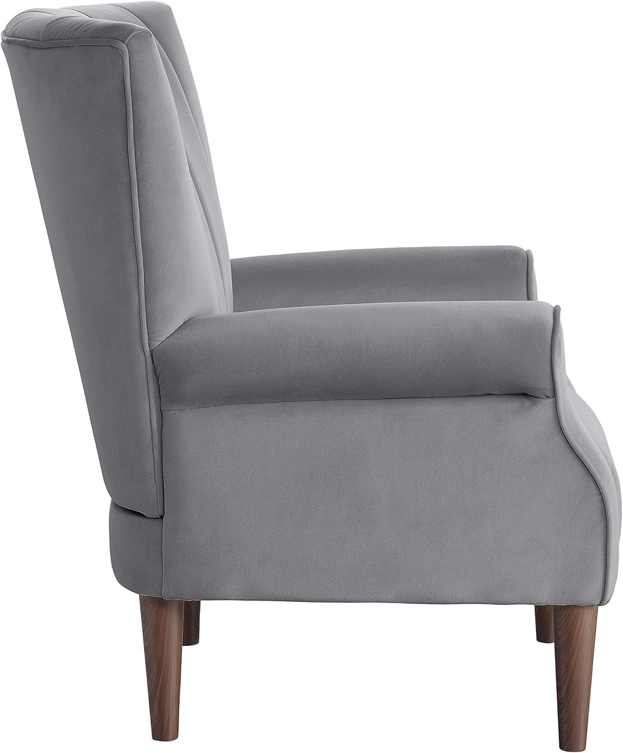 Nellie Accent Chair, Dark Gray