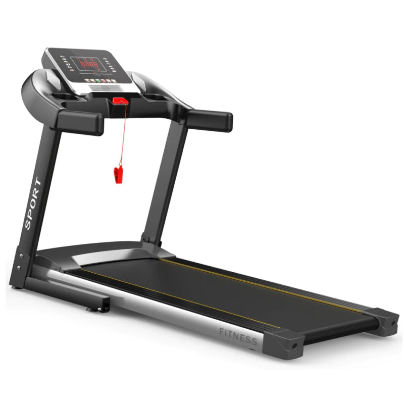 2020 New Treadmill, Folding Mechanical Treadmill, Fitness Treadmill, Multi-Function Silent Fitness Equipment Treadmill with Belt