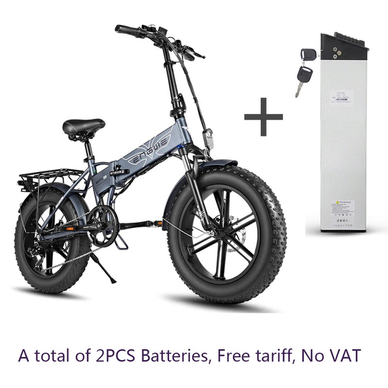 (DDP EU Shipping) Electric Bike 48V12.8AH 20*4.0 Fat Tire Bike 750W Powerful Motor Electric Bicycle 45KM/H Mountain/Snow Ebike