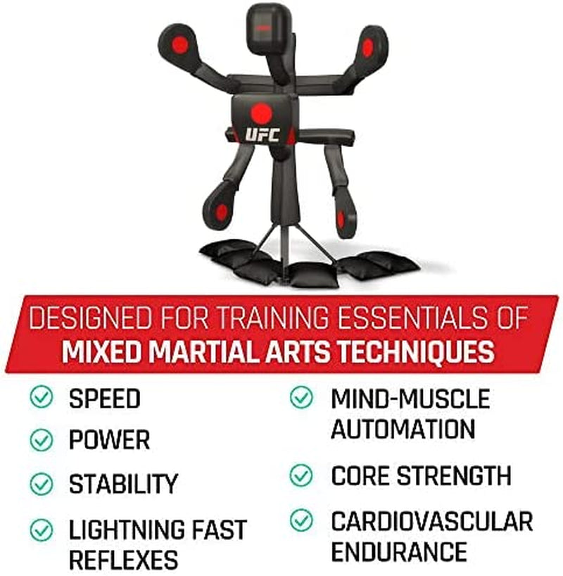 UFC Body Action System - Fully Adjustable Punching & Kicking Pads - Martial Arts Training: MMA, Boxing, Karate, Muay Thai & More!