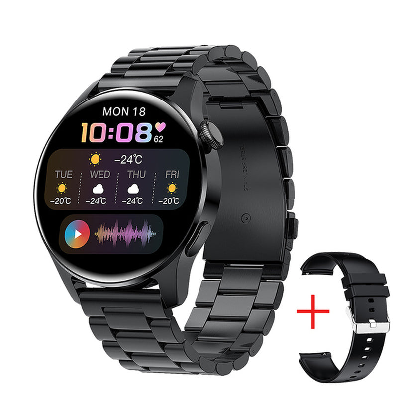 2022 New Smart Watch Men Full Touch Screen Sports Fitness Clock Waterproof Bluetooth Call Man Smartwatch for Android IOS